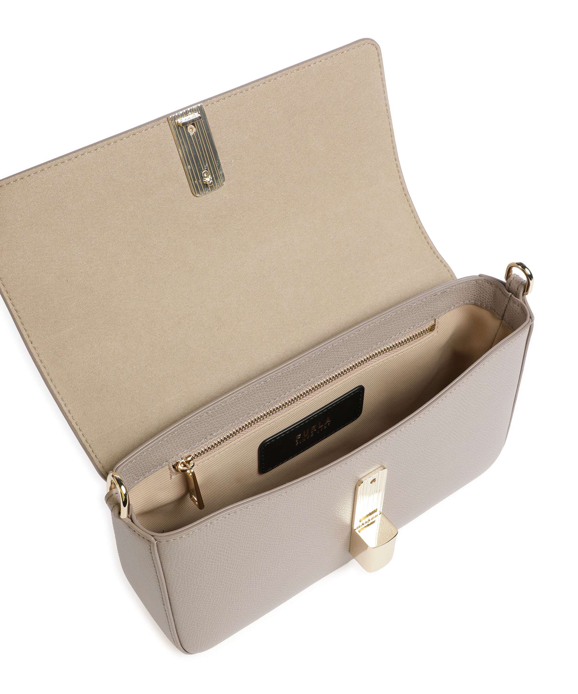 Furla Iride S Crossbody bag cachemire gray