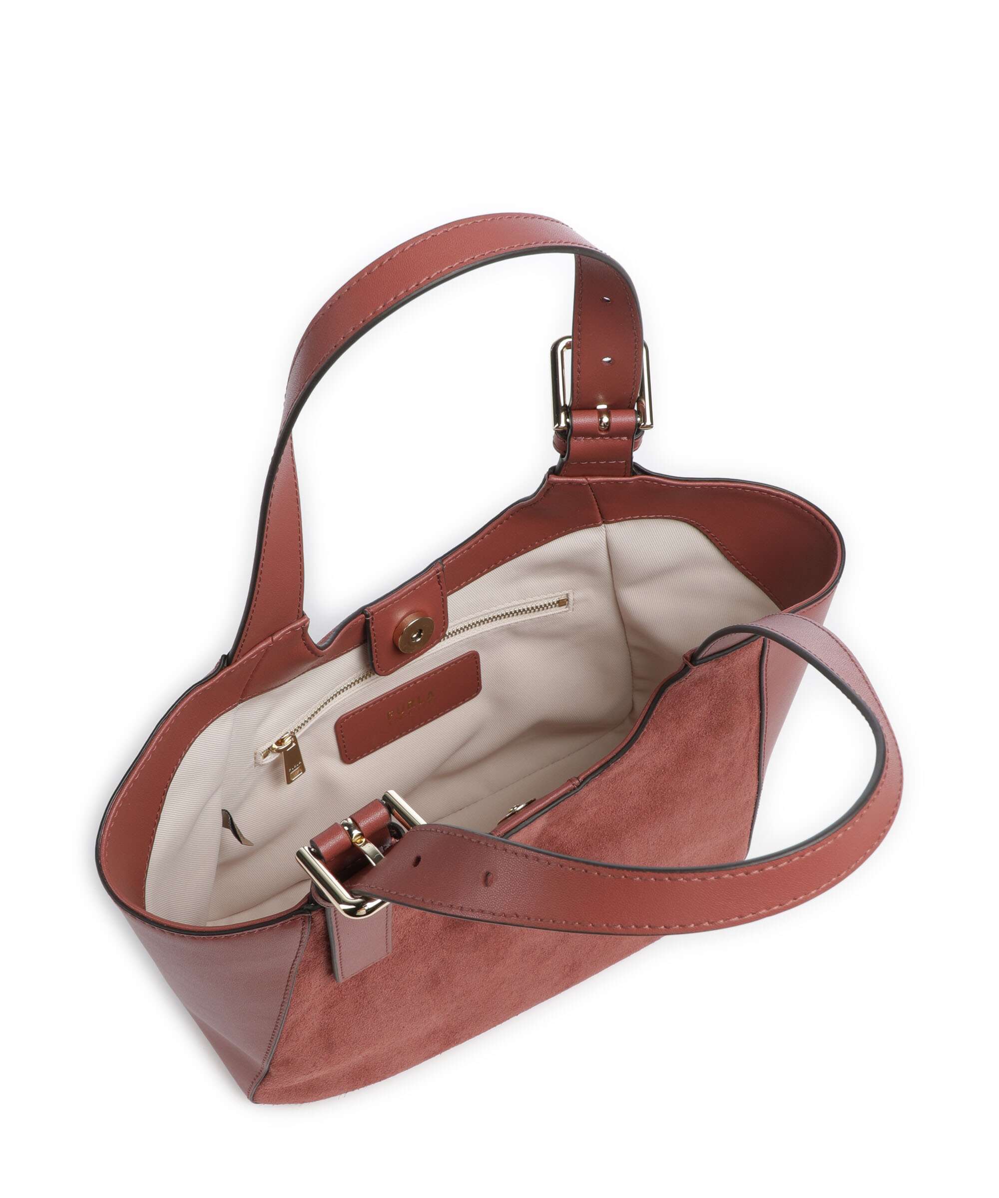 Furla Dora S Hobo bag toni marsala