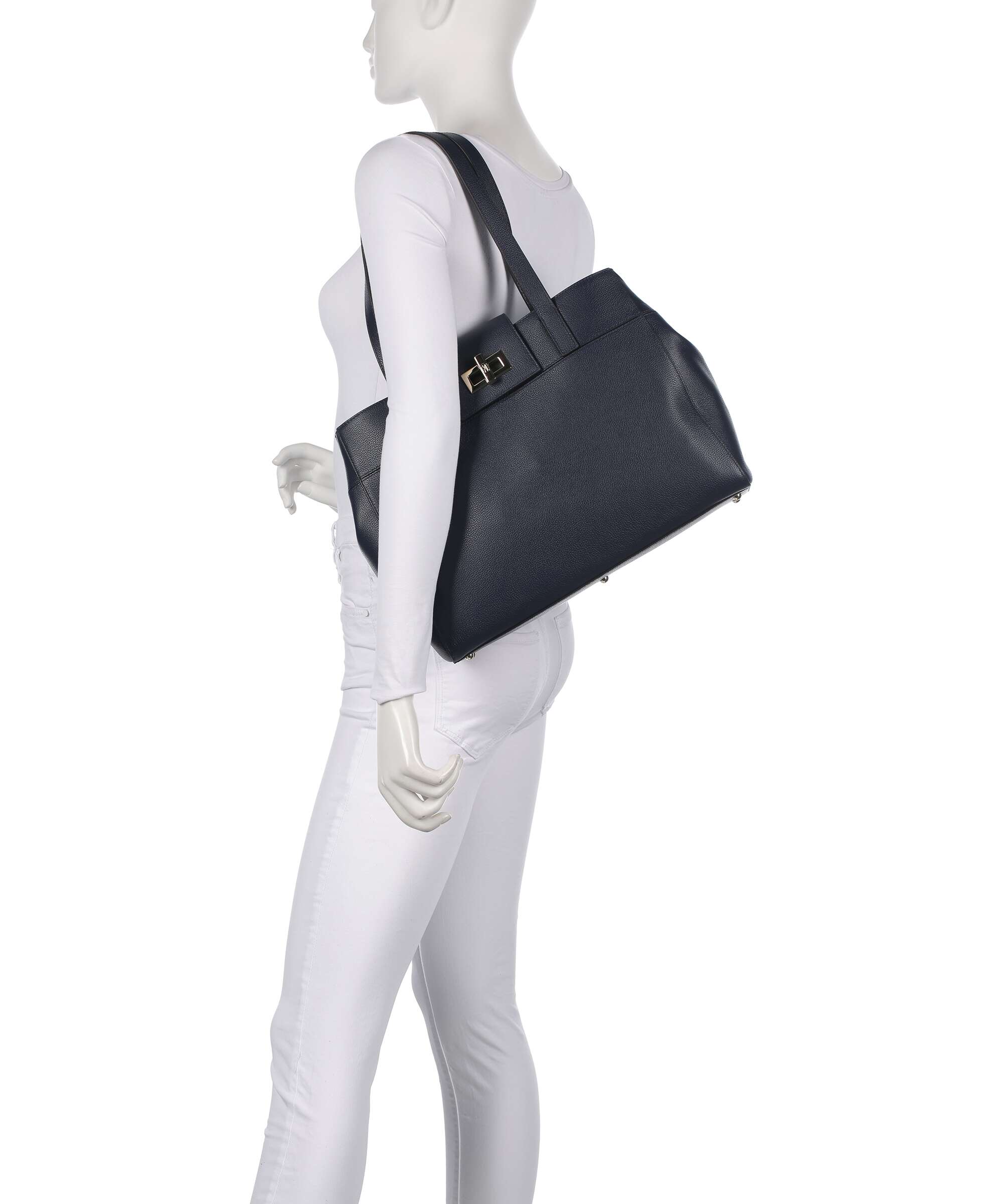 Furla Amelia L Tote bag ink blue