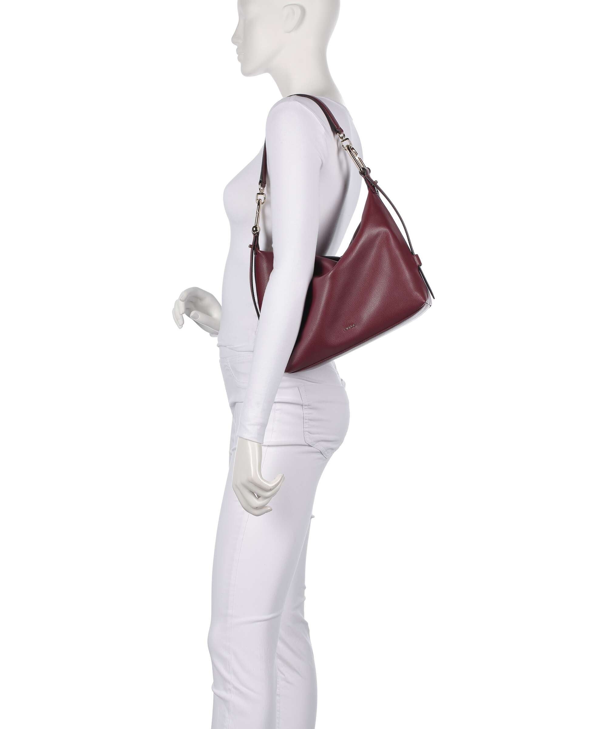 Furla Tonie M Hobo bag red apple