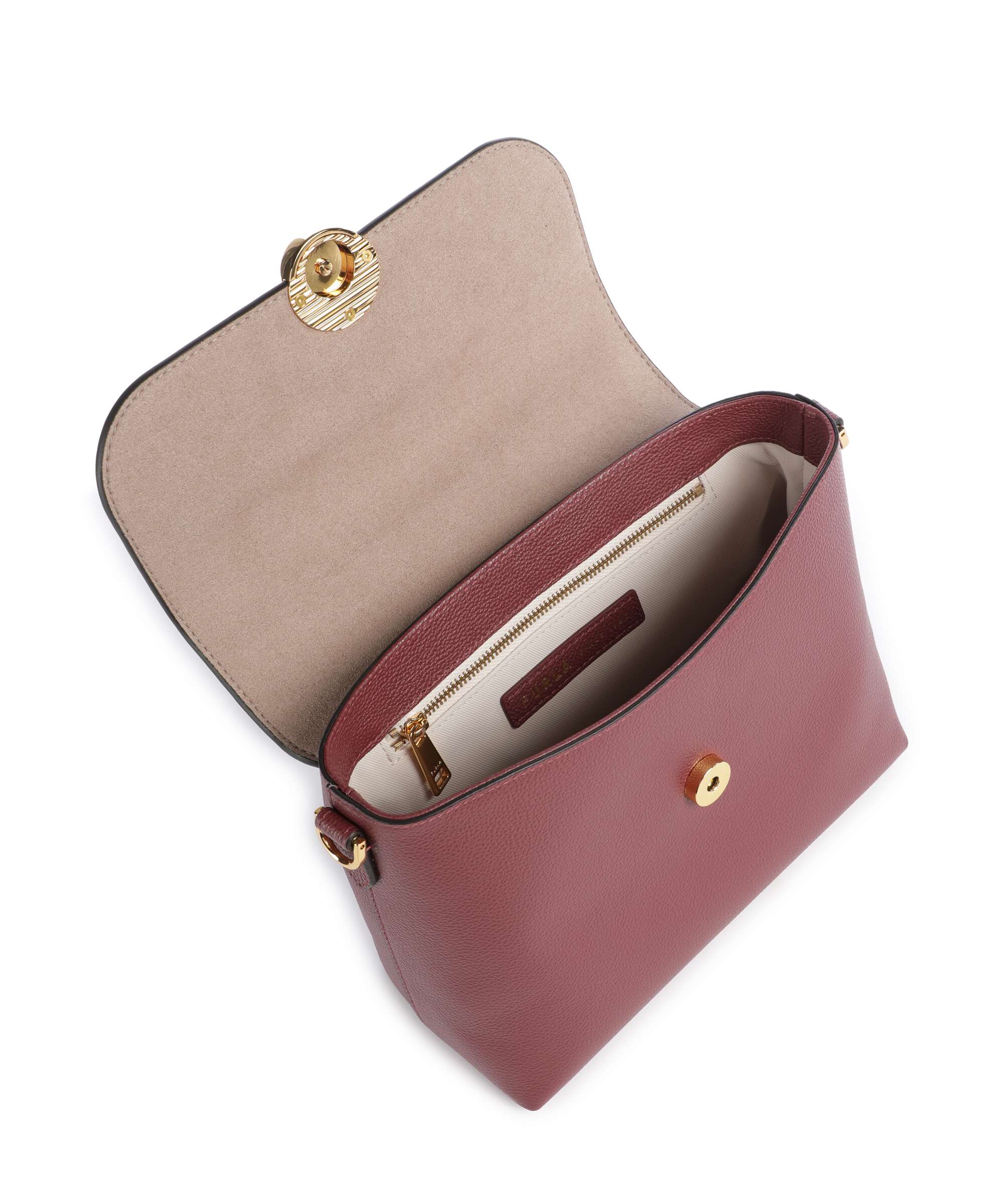 Furla Moonlight S Handbag red apple
