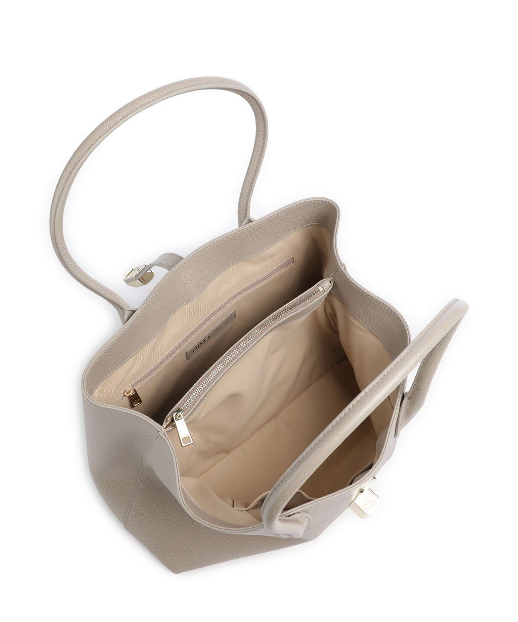 Furla Goccia M Tote bag linen