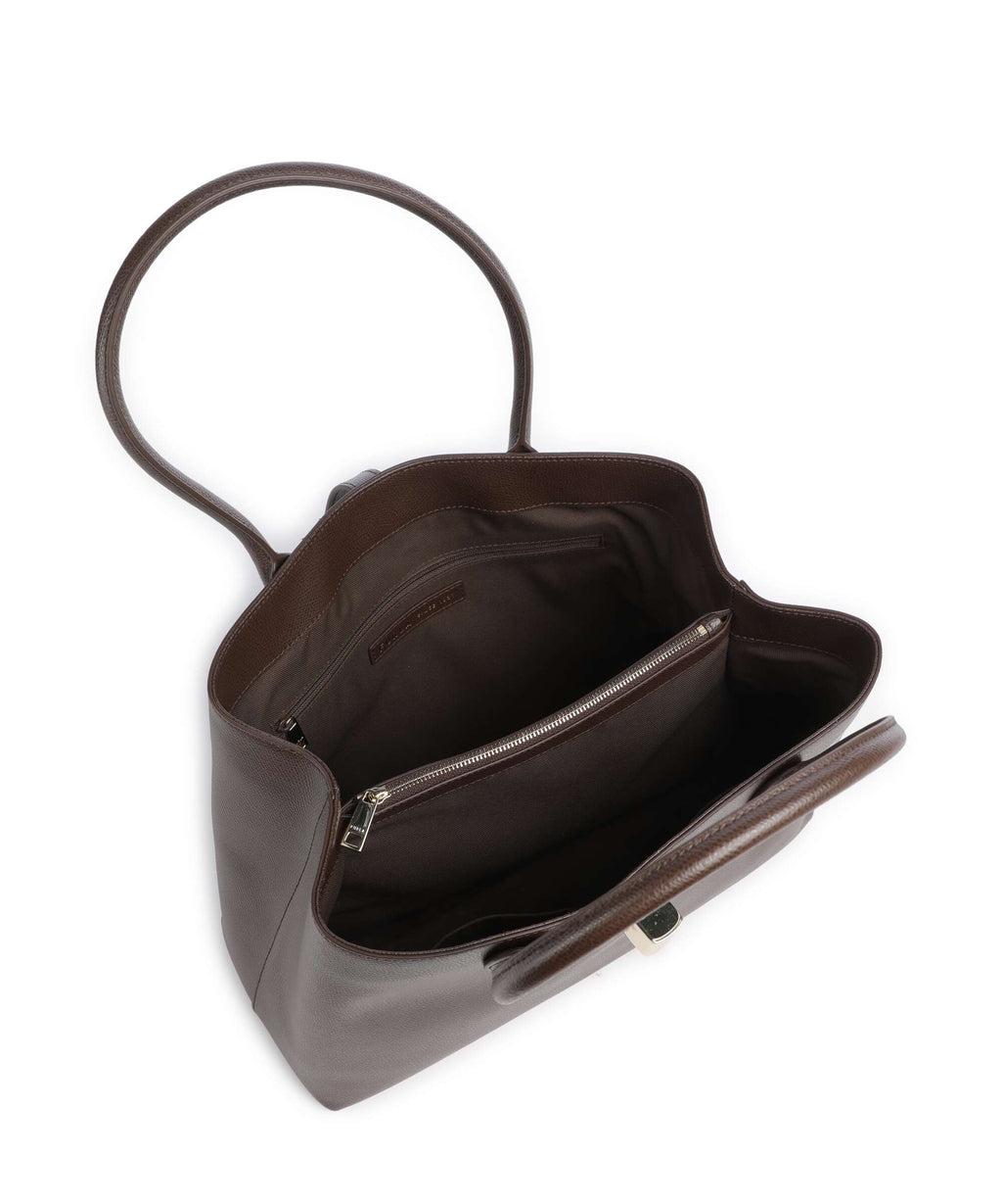 Furla Goccia M Tote bag espresso