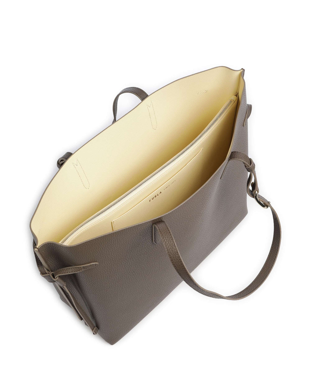 Furla Ava L Tote bag mogano/cremino