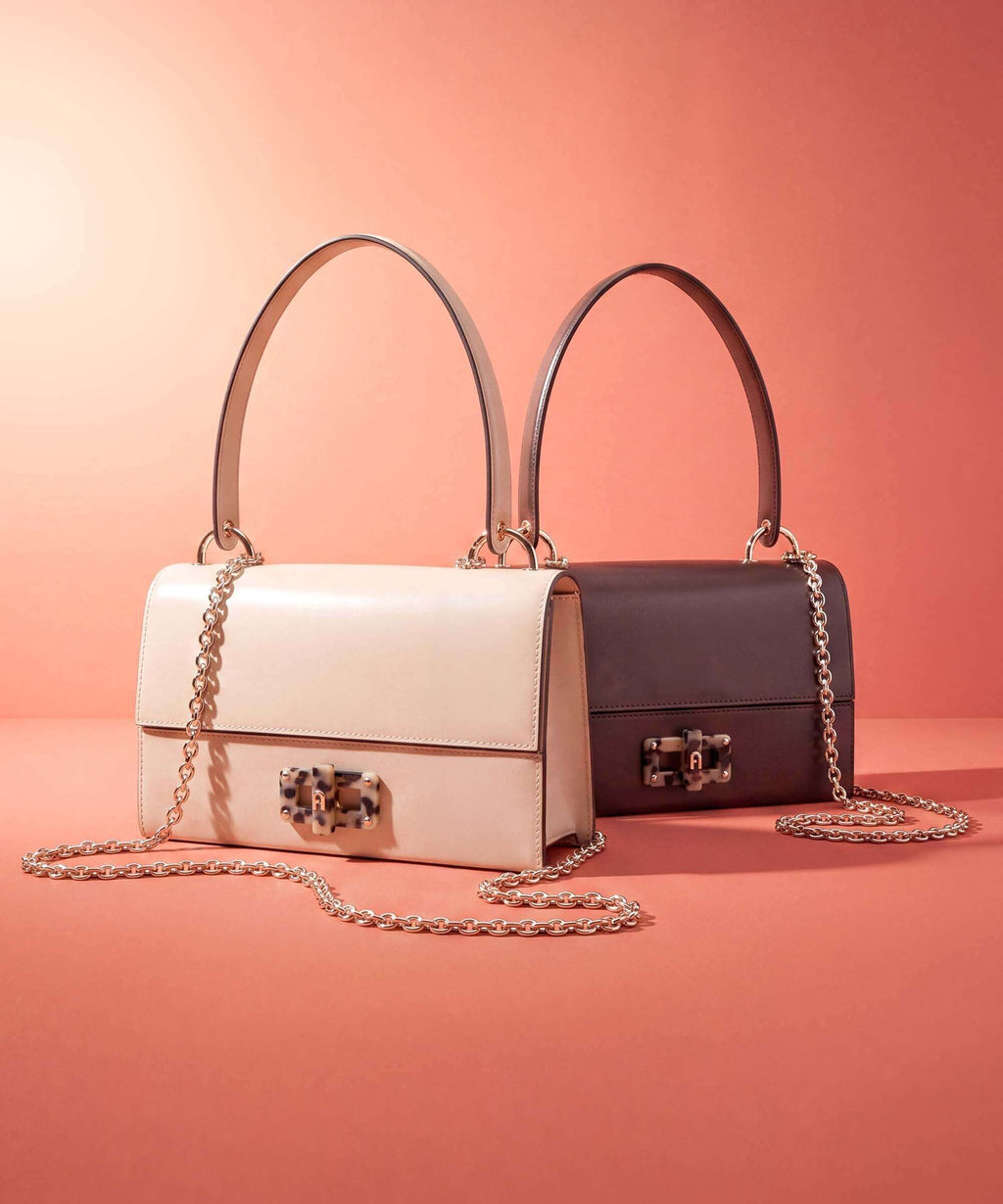 Furla Amelia M Shoulder bag cotone