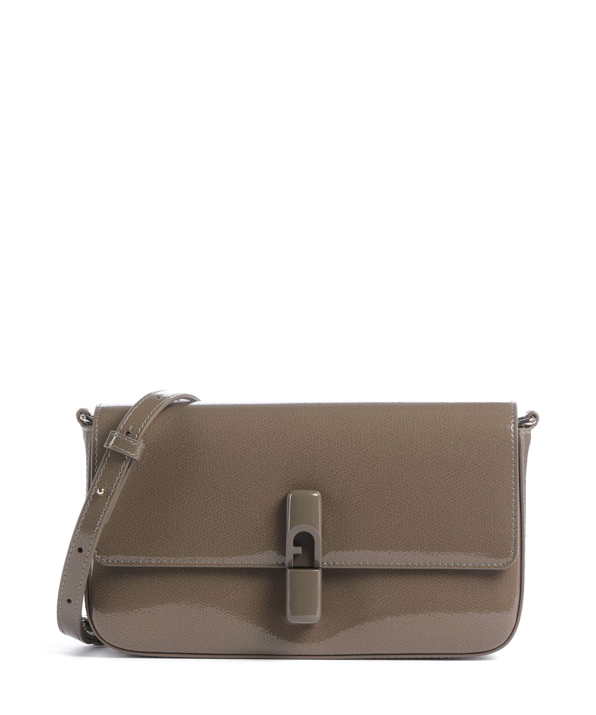 Furla Iride S Crossbody bag muddy gray