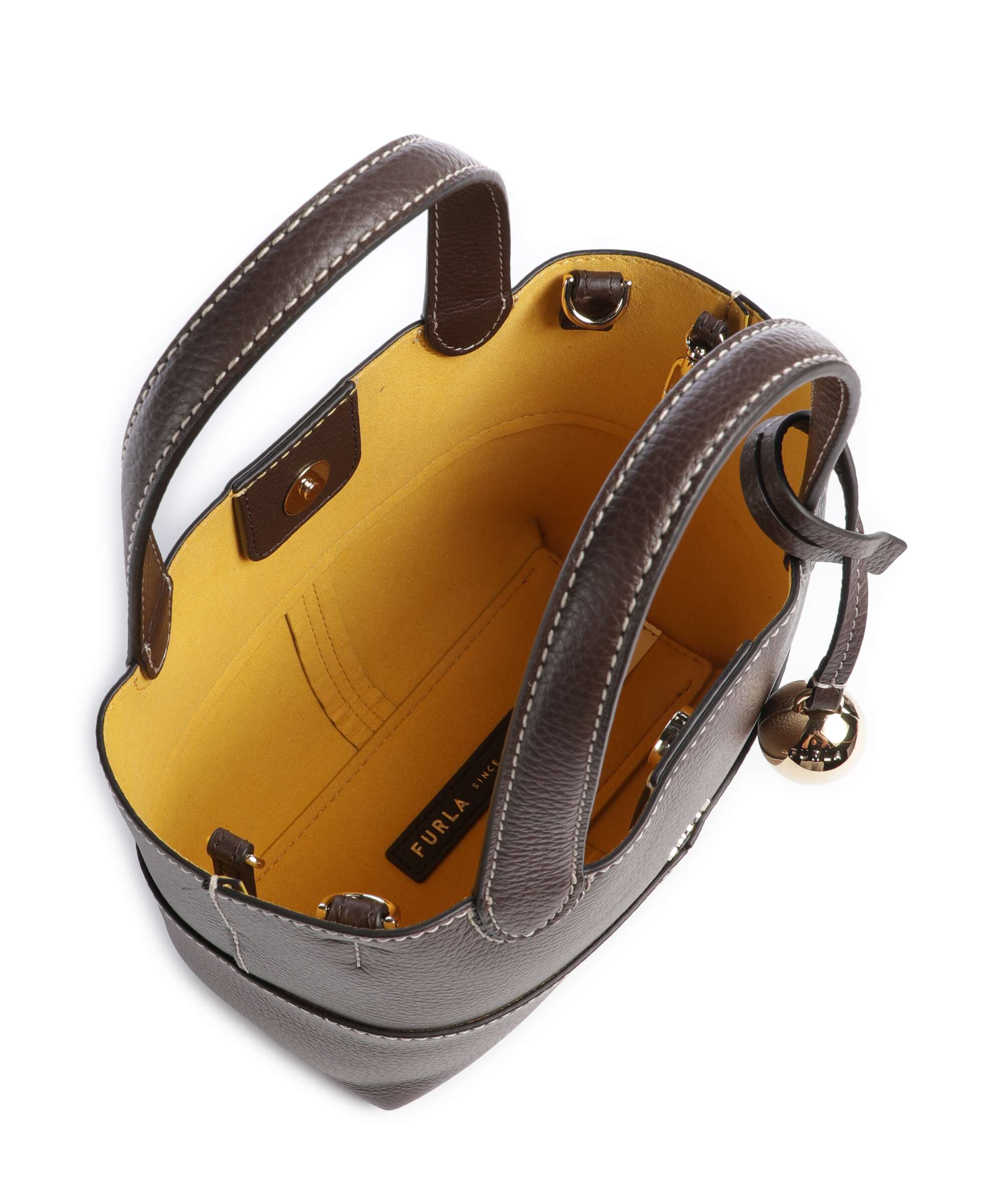 Furla Primrose Mini Handbag cioccolato/honey