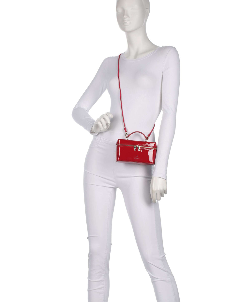 Furla Camelia Micro Crossbody bag rosso
