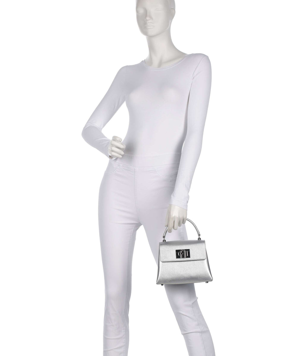 Furla 1927 Mini Handbag silver