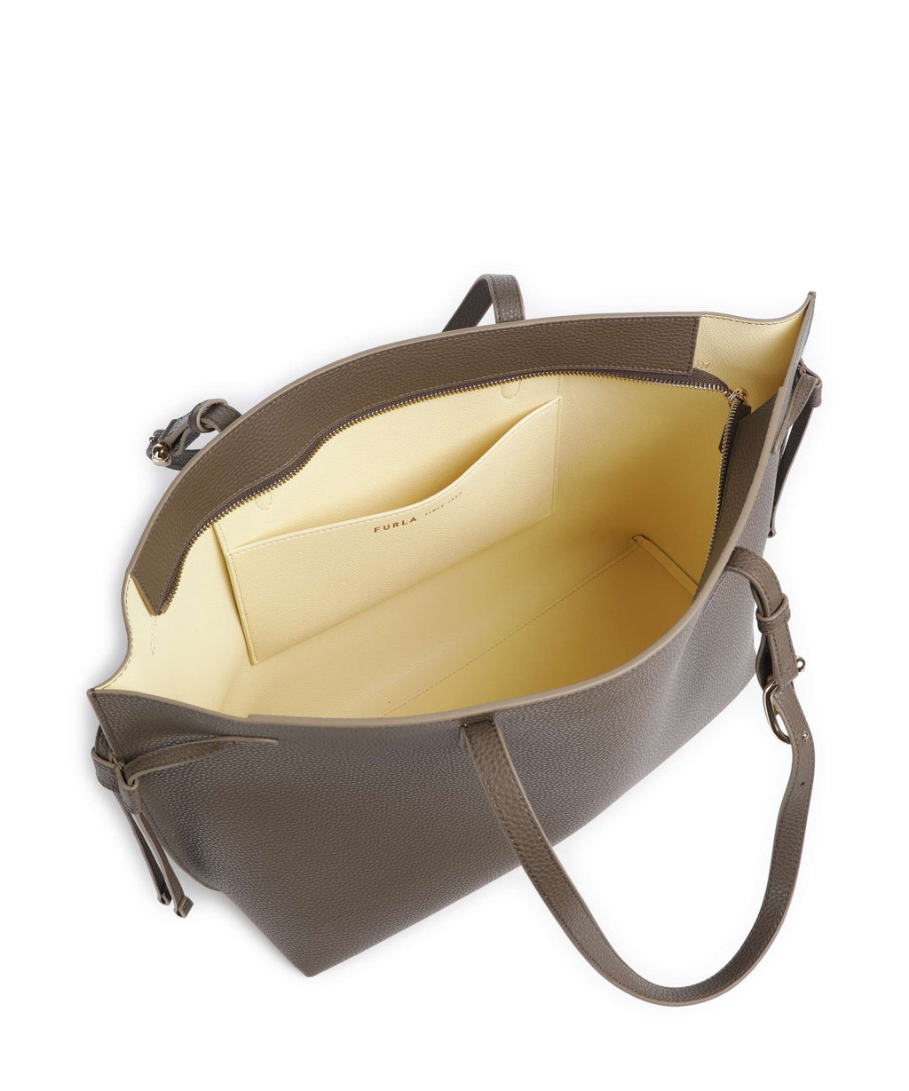 Furla Ava L Tote bag mogano/cremino