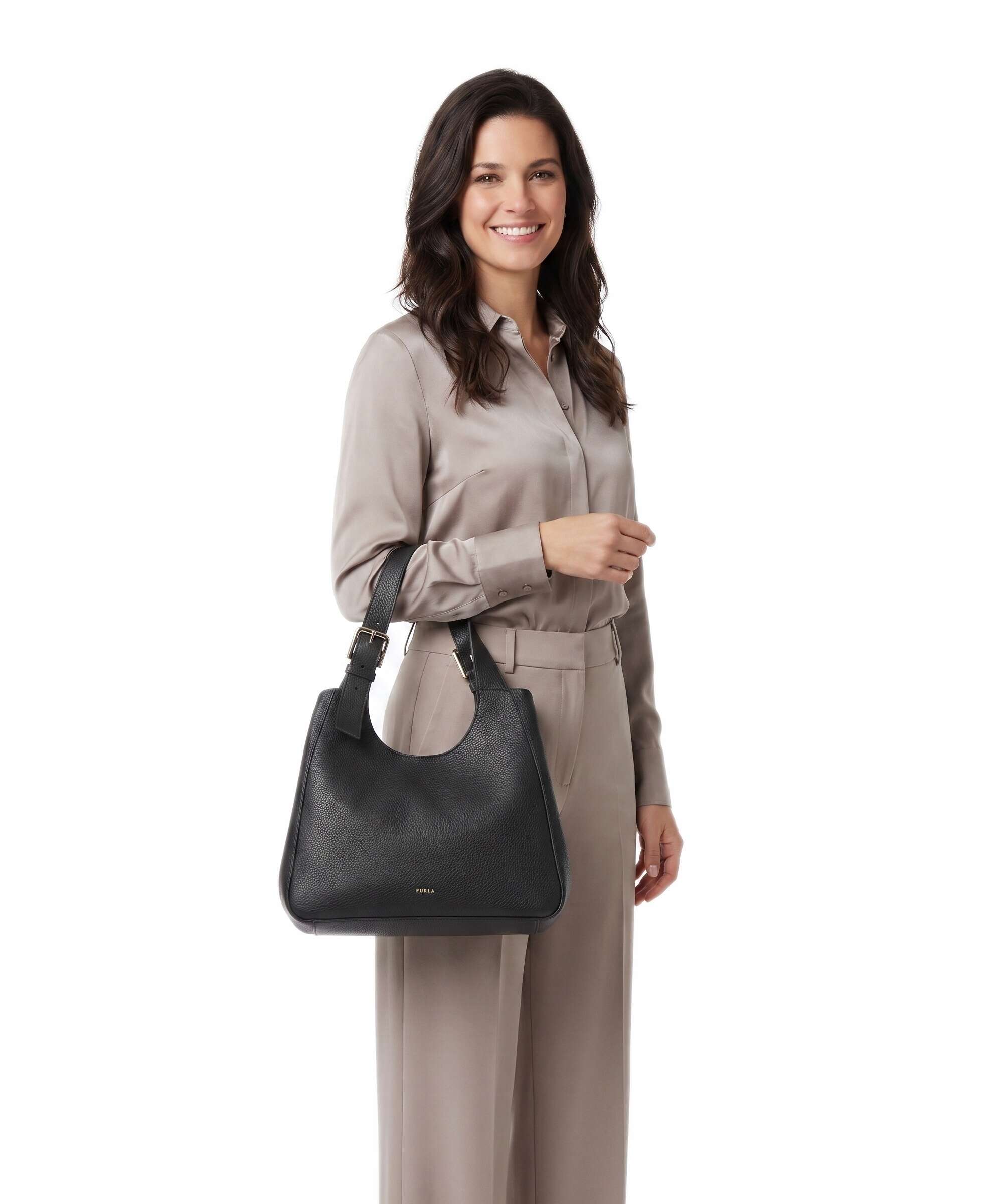 Furla Dora M Tote bag nero