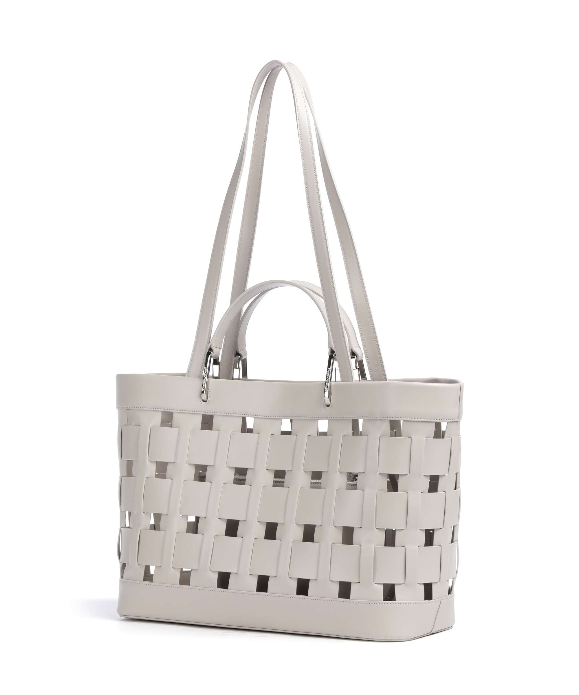 Emporio Armani My EA M Tote bag silver gray