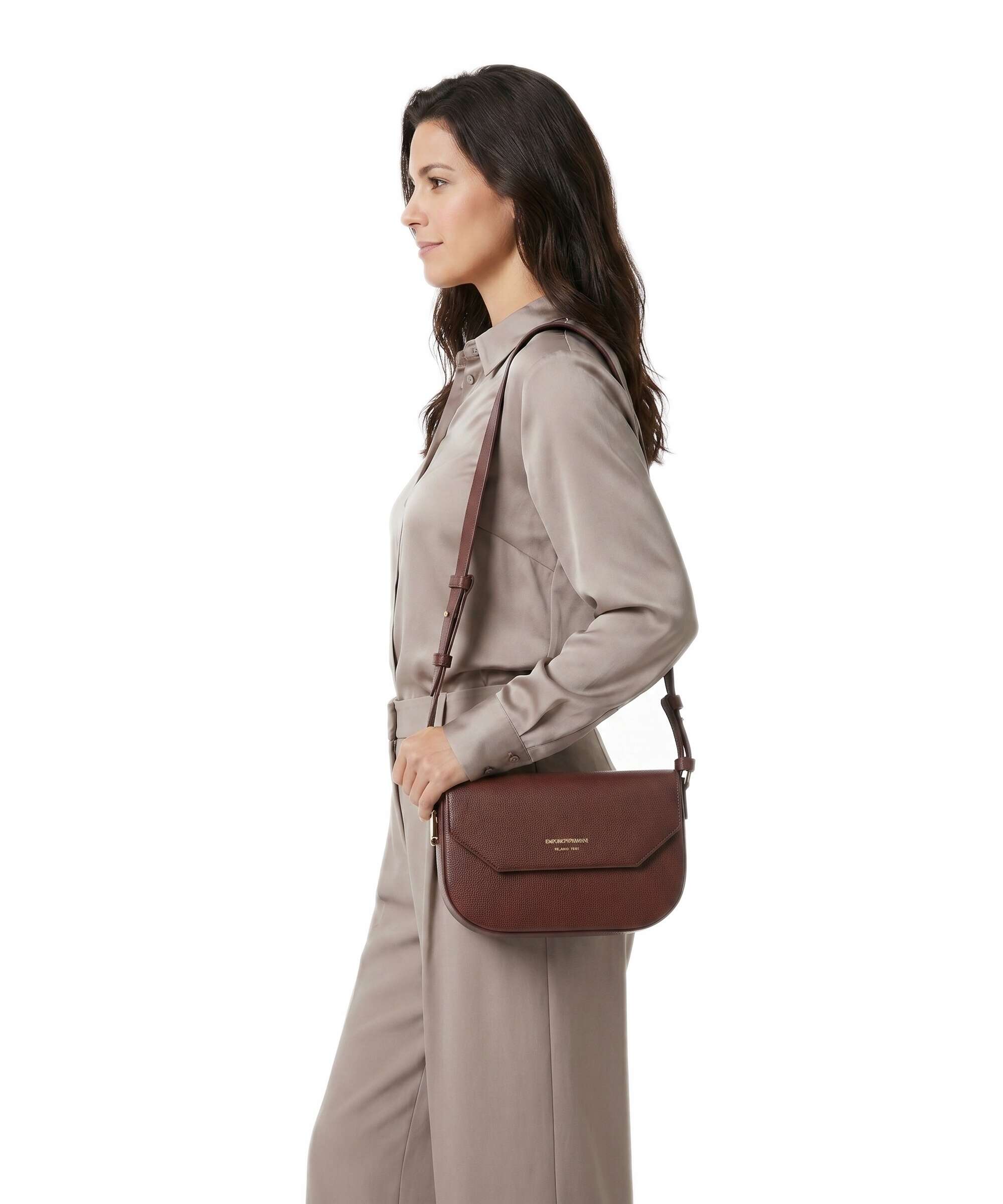 Emporio Armani 24/7 Mini Crossbody bag foliage
