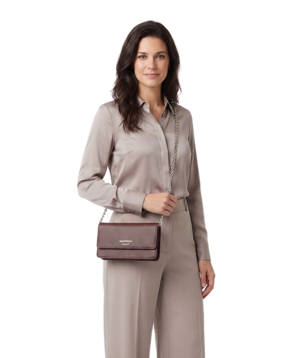 Emporio Armani Vivienne Crossbody bag foliage