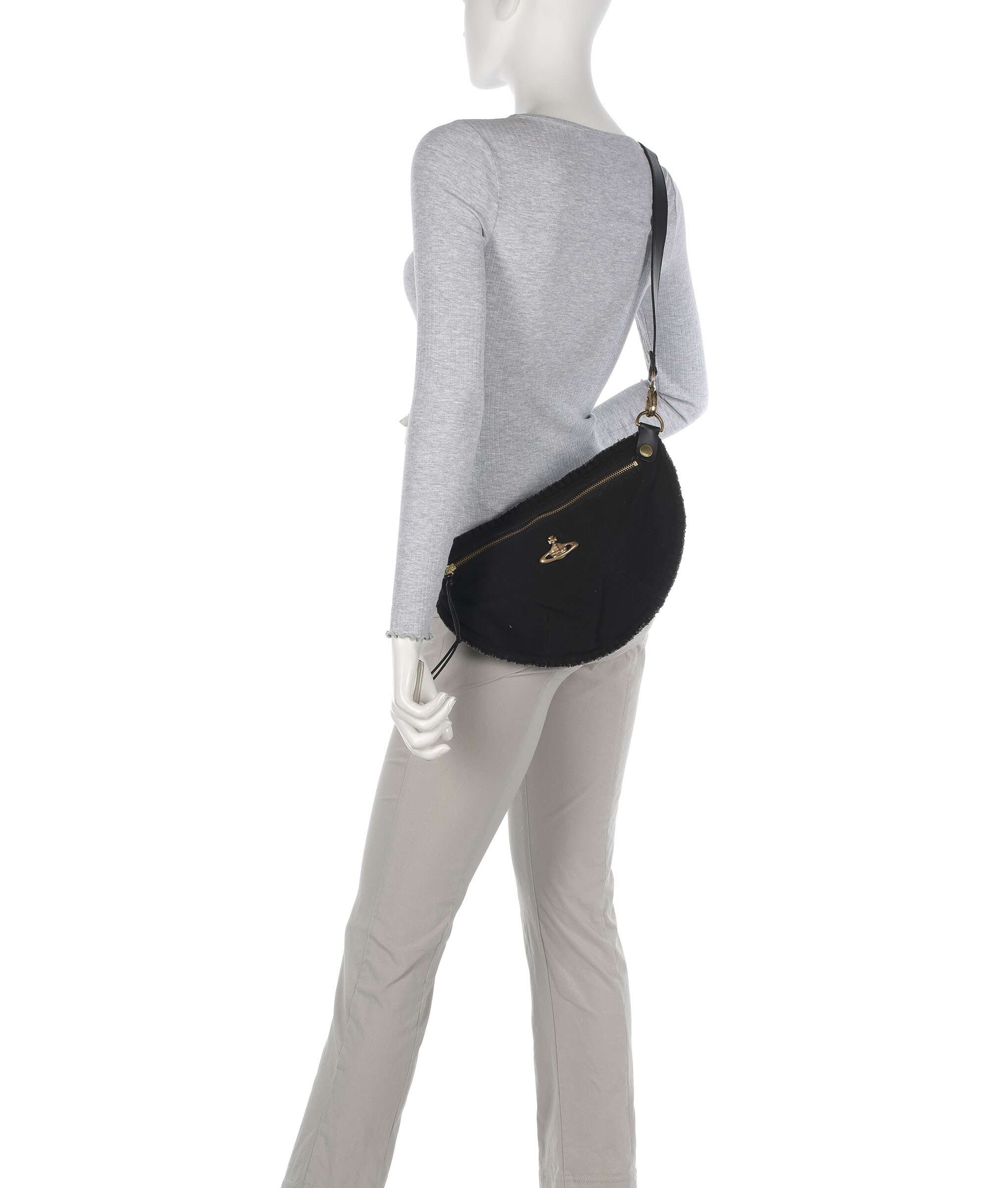 Vivienne Westwood City Canvas Belt bag black