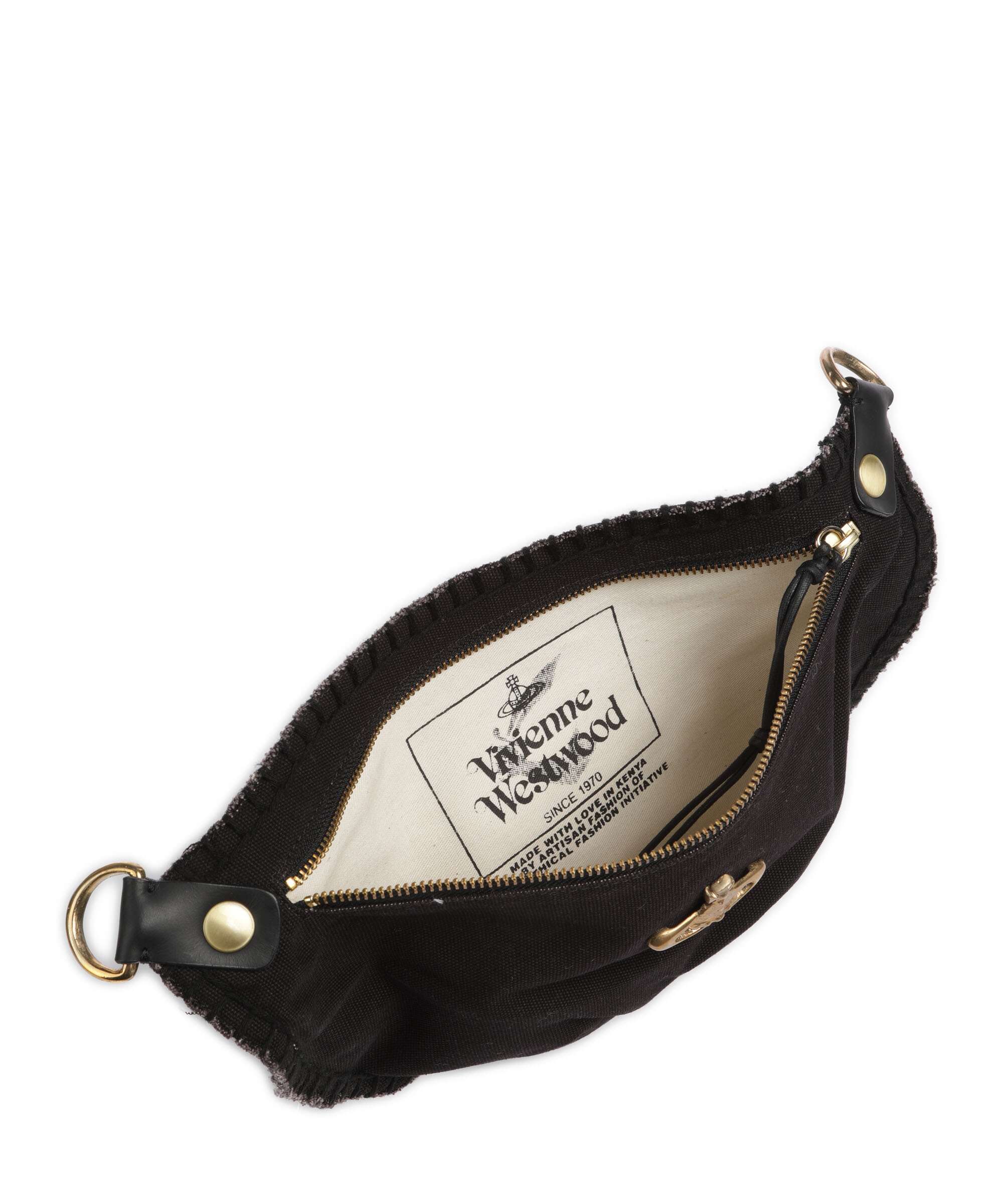 Vivienne Westwood City Canvas Belt bag black