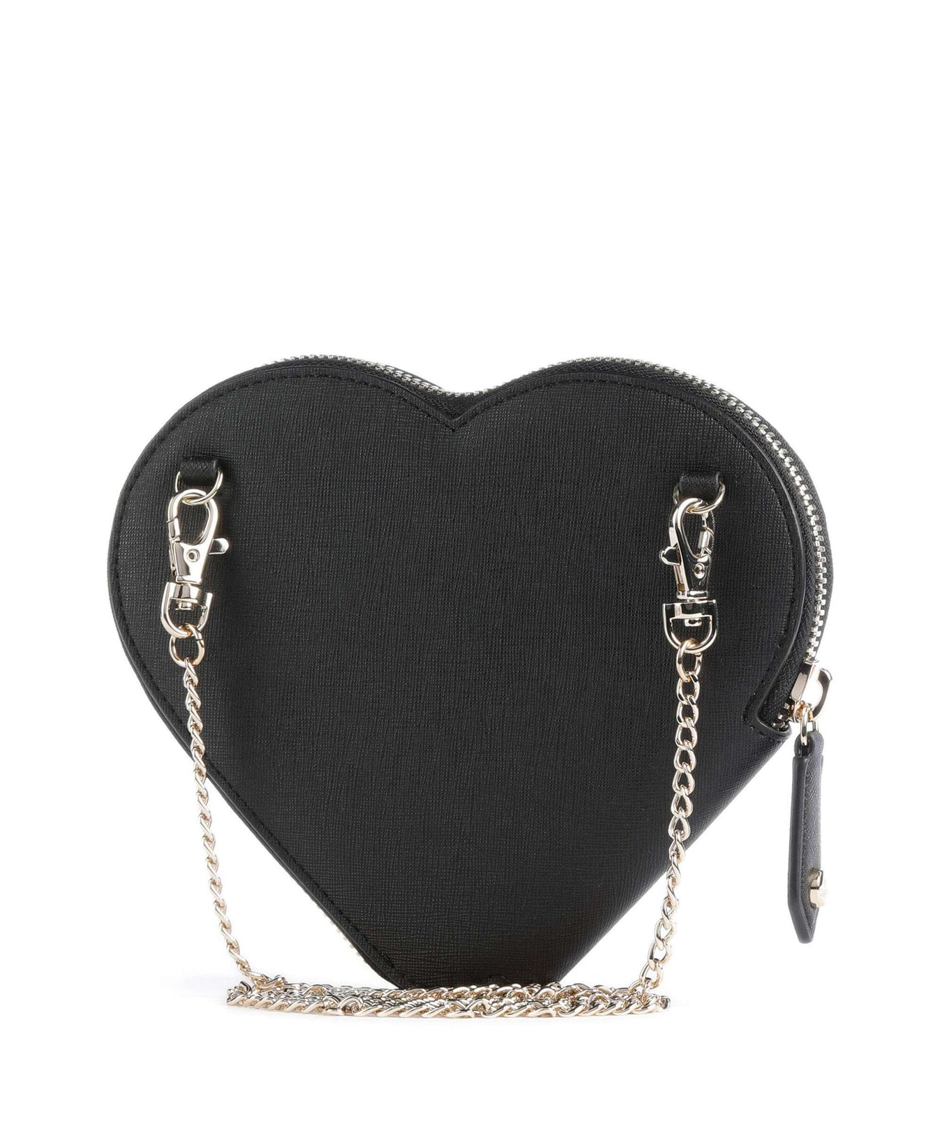 Vivienne Westwood Heart Saffiano Biogreen Crossbody bag black