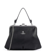 Vivienne Westwood Granny Frame Grain Crossbody tas black