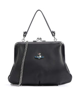 Vivienne Westwood Granny Frame Nappa Crossbody tas black
