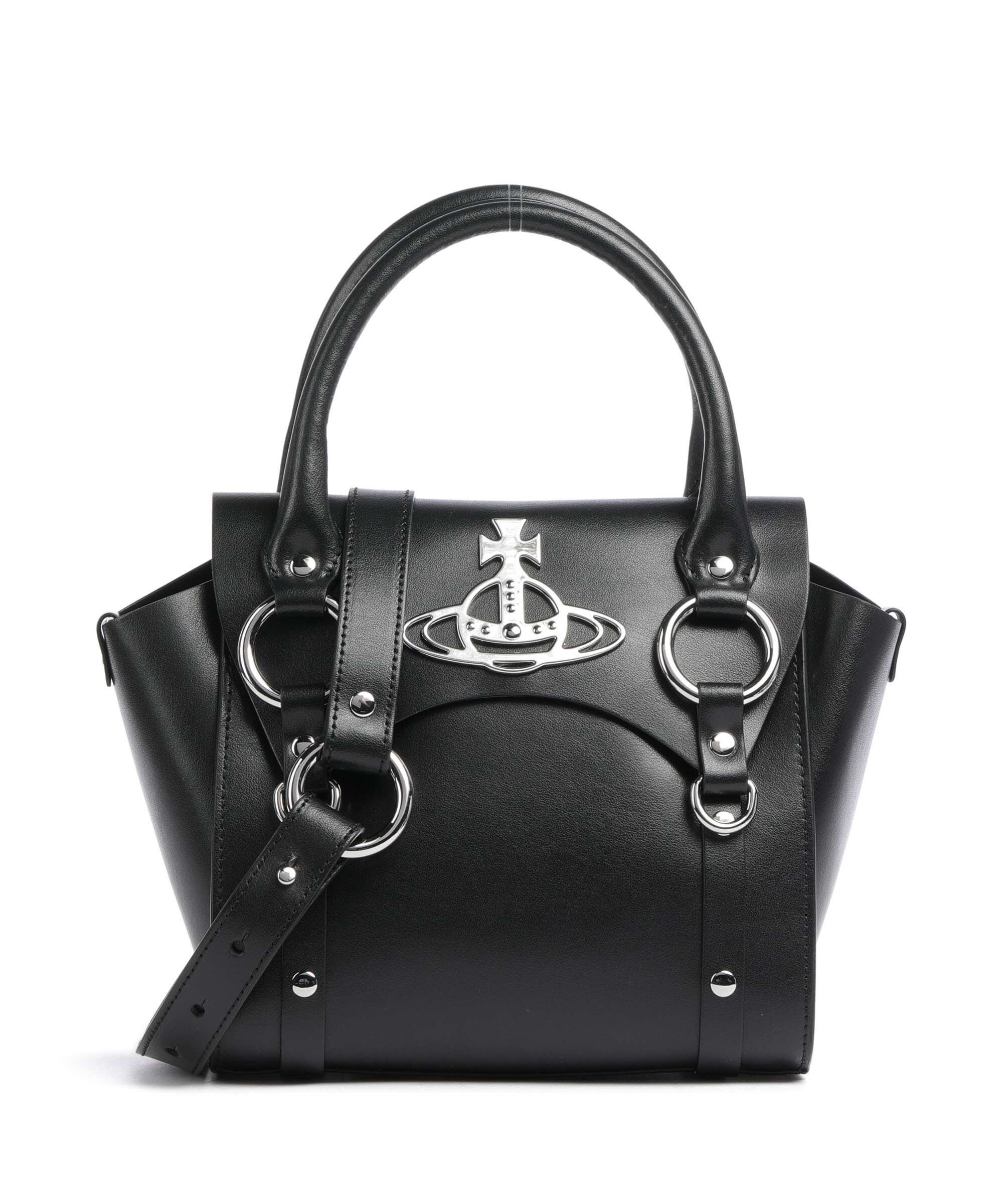 Vivienne Westwood Betty Smooth Small Handbag black
