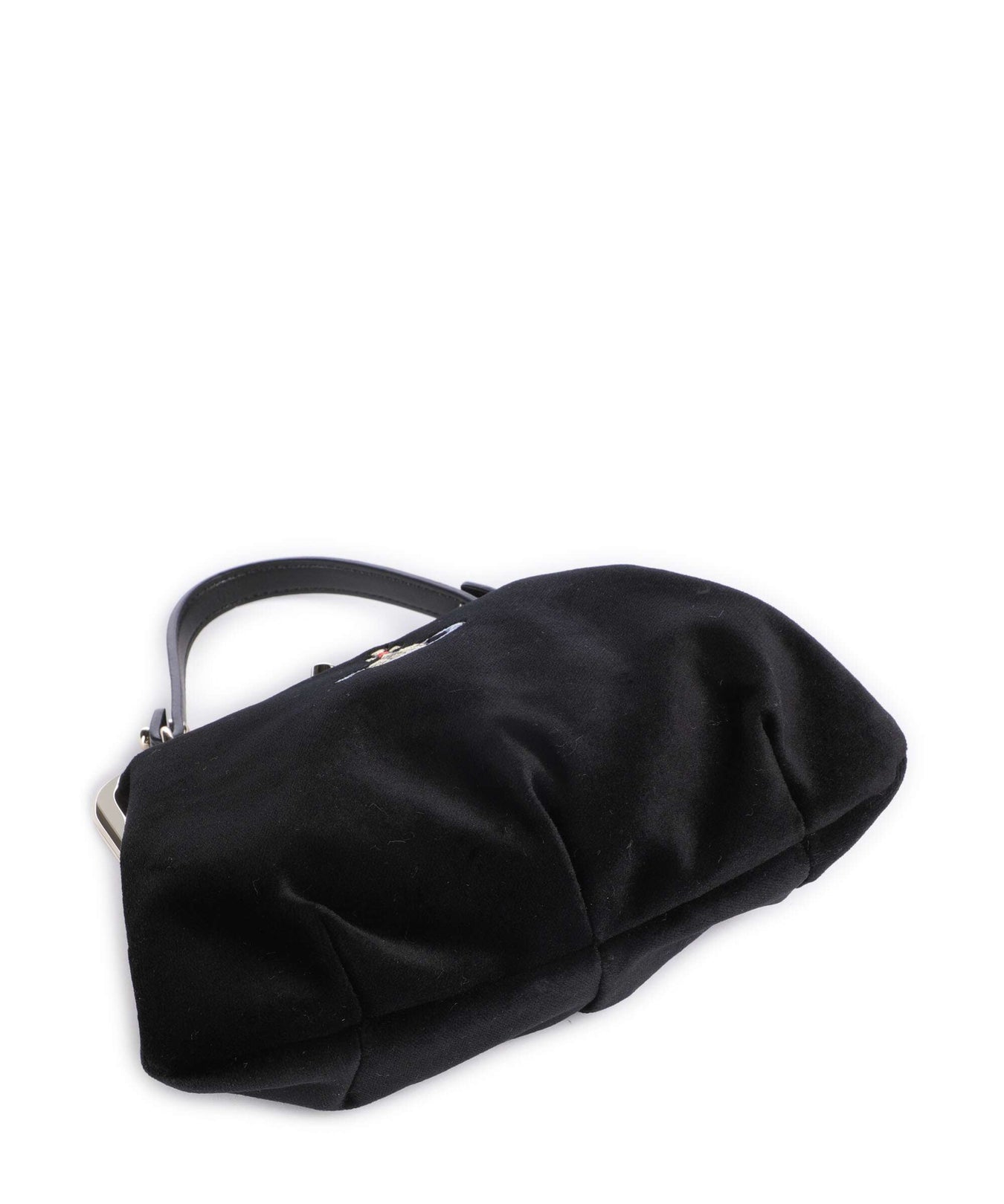 Vivienne Westwood Granny Frame Velvet Crossbody bag black