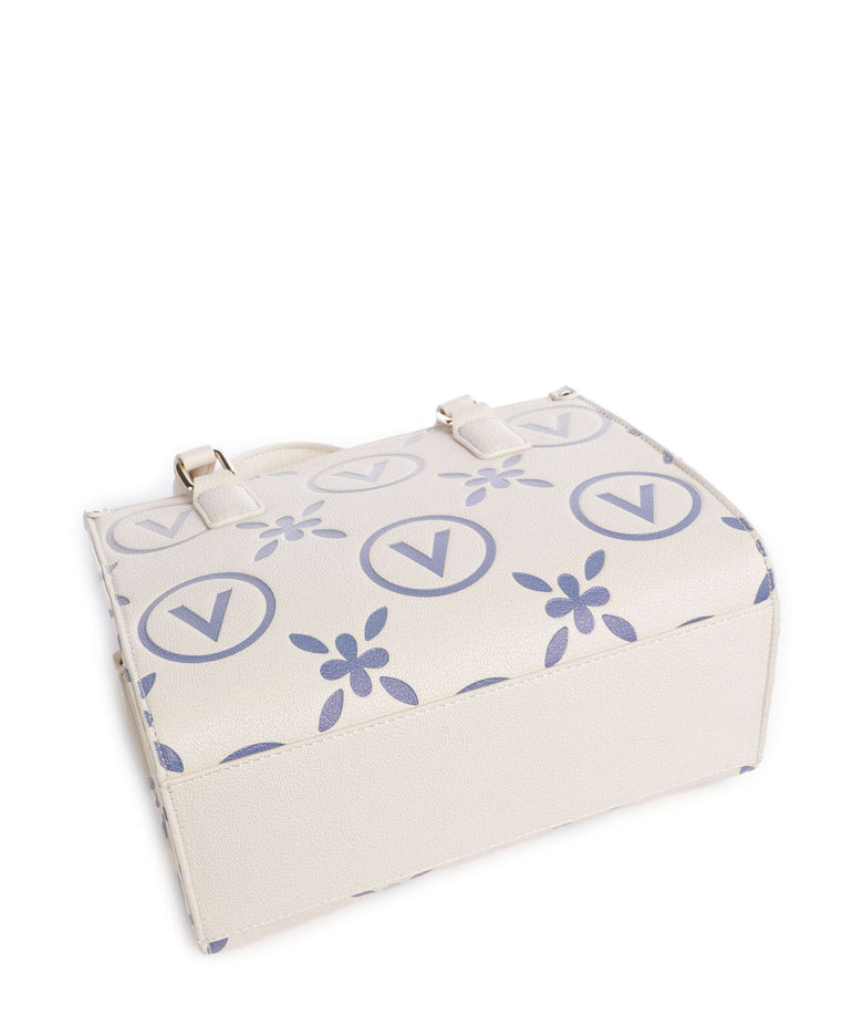 Valentino Bags Samba Re Print Handbag ecru/bluette