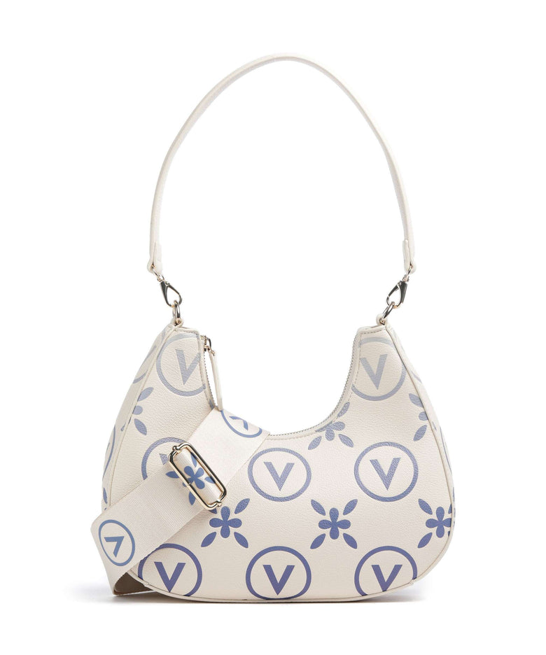 Valentino Bags Samba Re Print Shoulder bag ecru/bluette