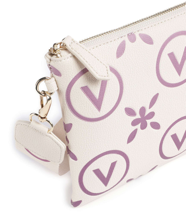 Valentino Bags Samba Re Print Crossbody bag ecru/rosa