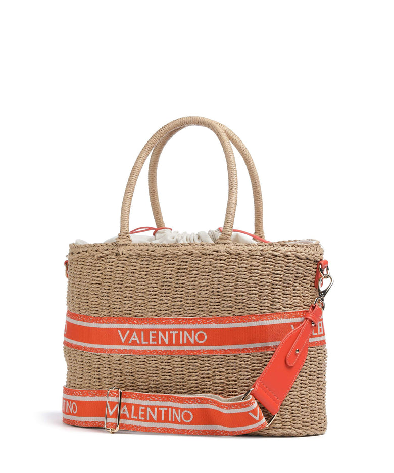 Valentino Bags Boho Tote bag naturale/arancio