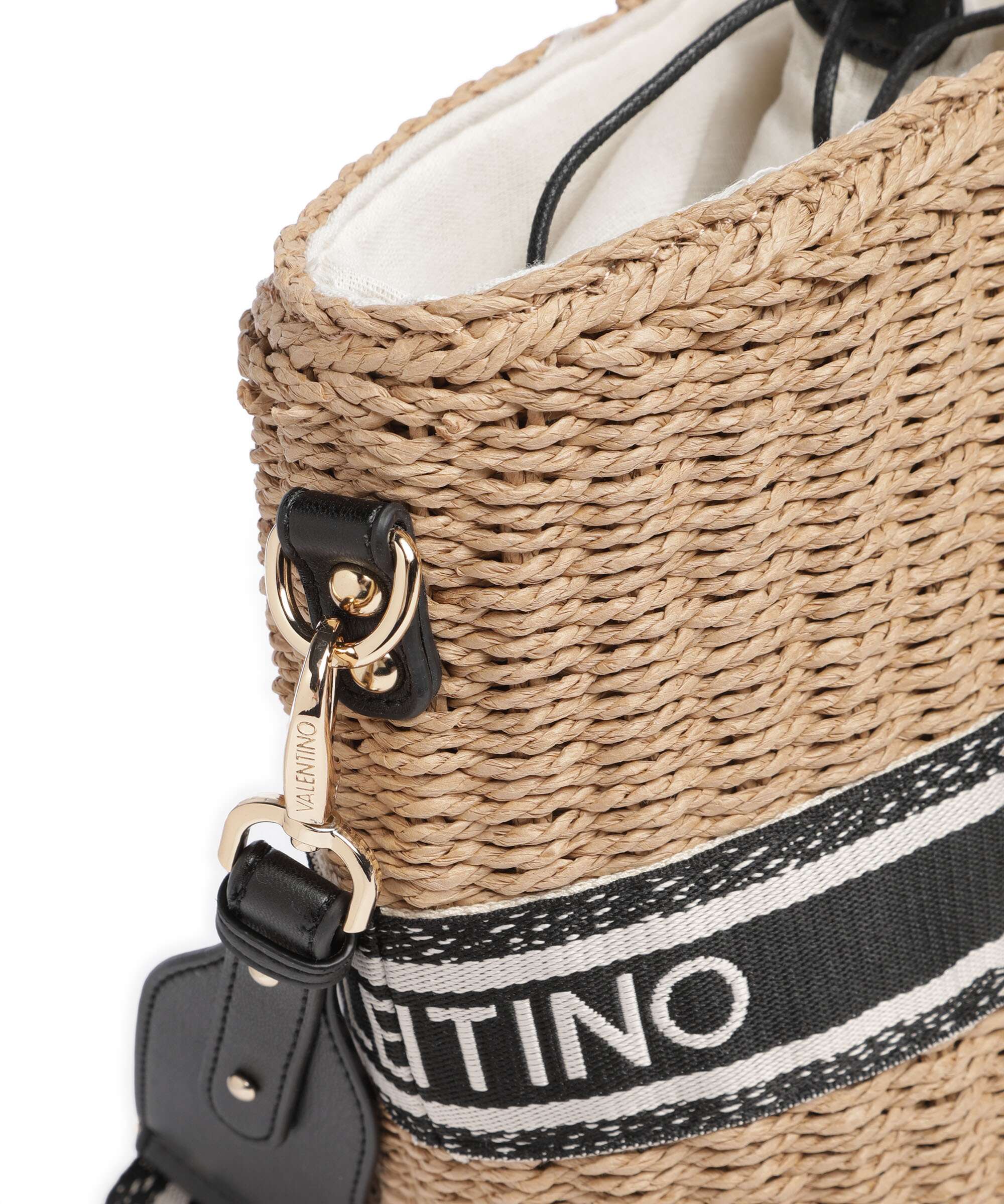 Valentino Bags Boho Tote bag naturale/nero