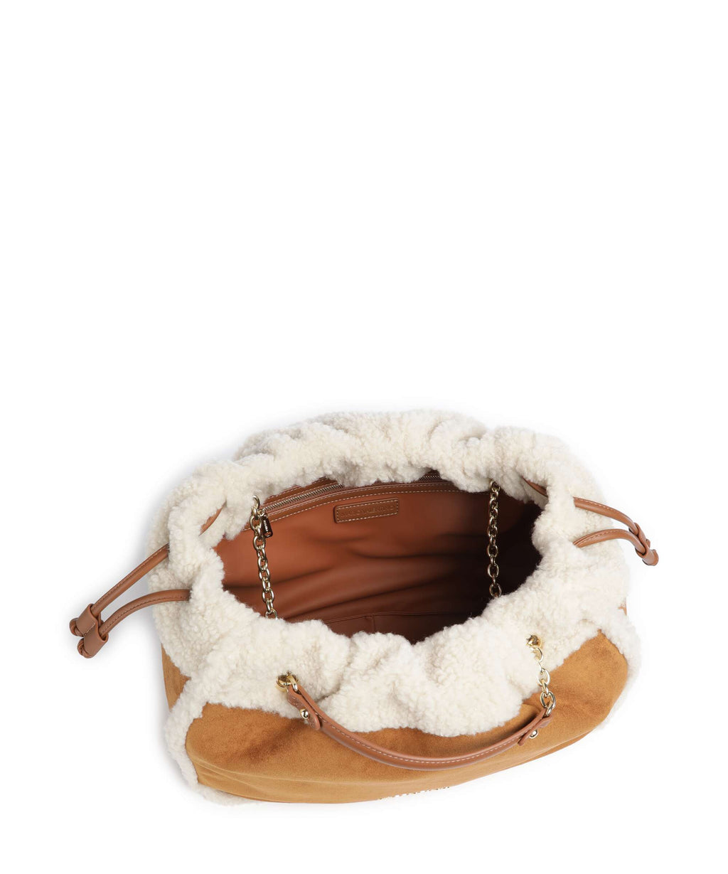 Valentino Bags Max Bucket bag cuoio/ecru
