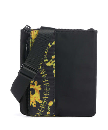 Versace Jeans Couture Iconic Logo Crossbody tas black/gold