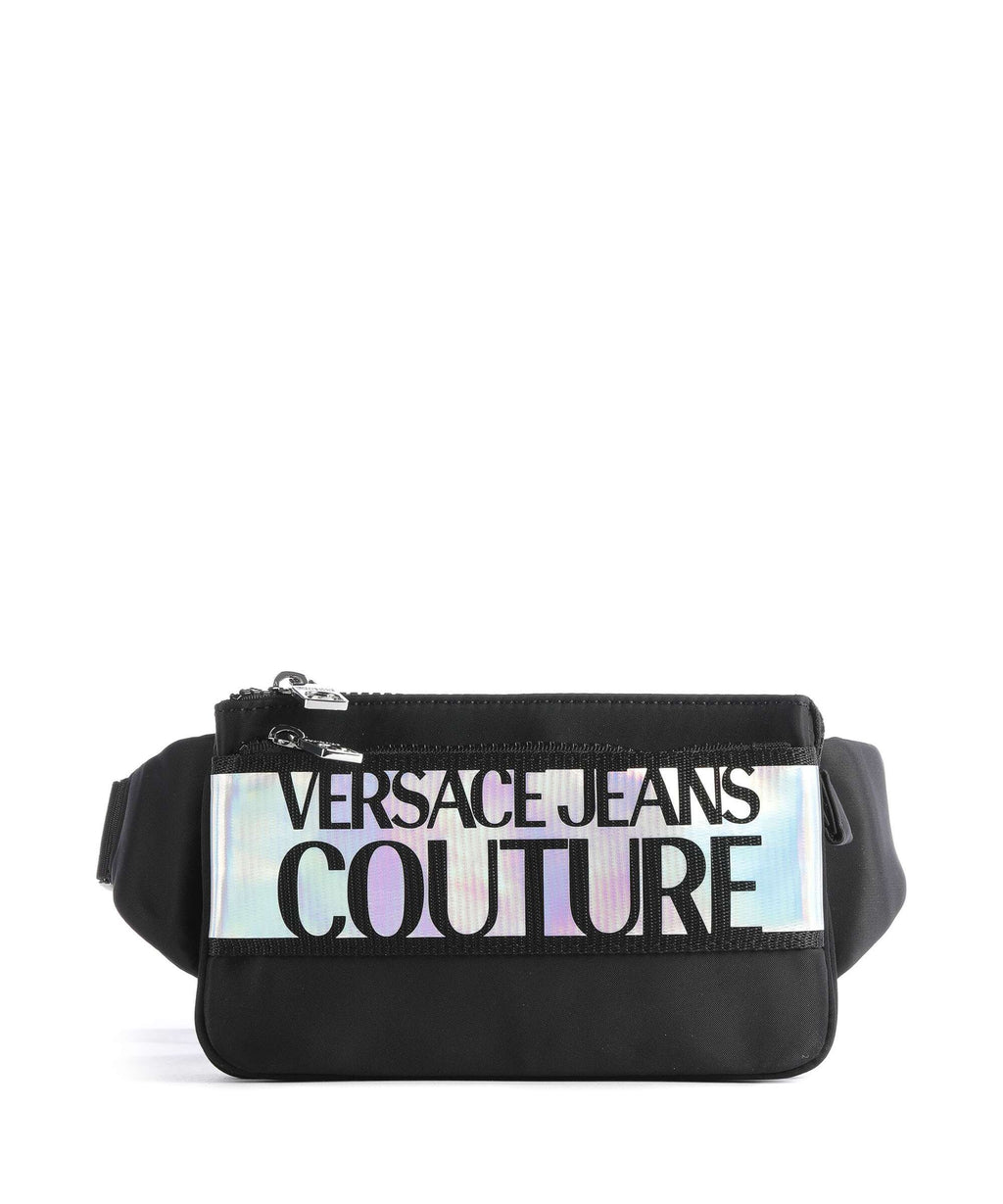 Versace Jeans Couture Iconic Logo Belt bag black/silver