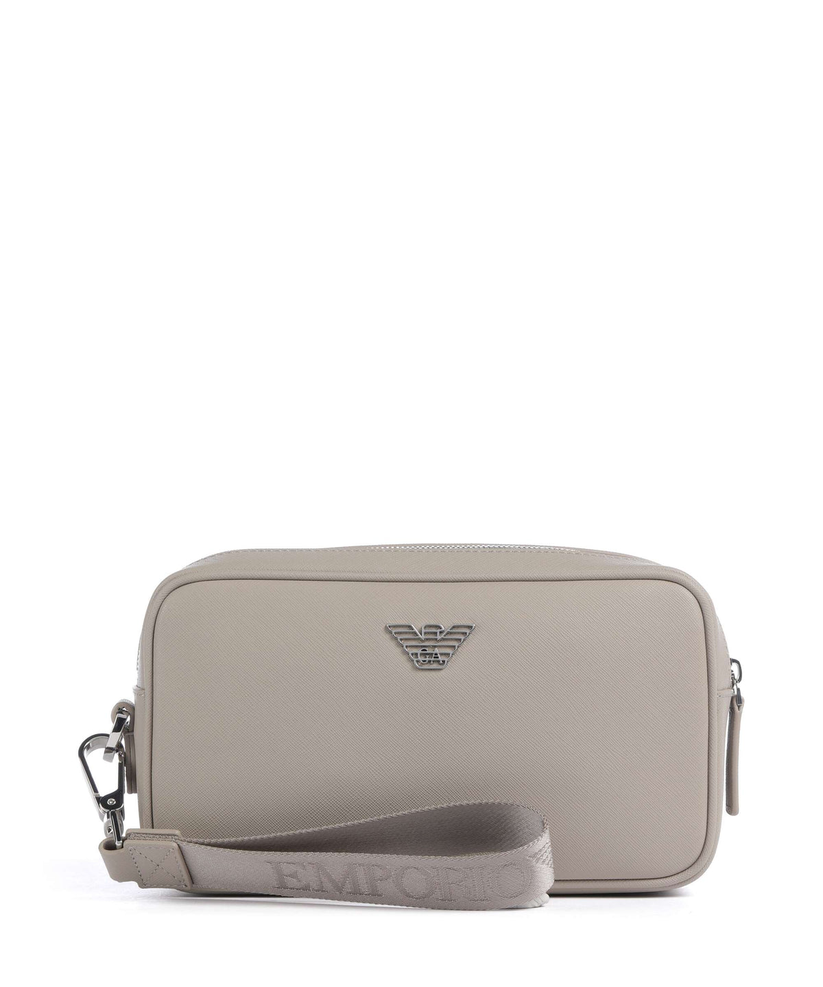 Emporio Armani Business Regenerated Toiletry bag vintage khaki