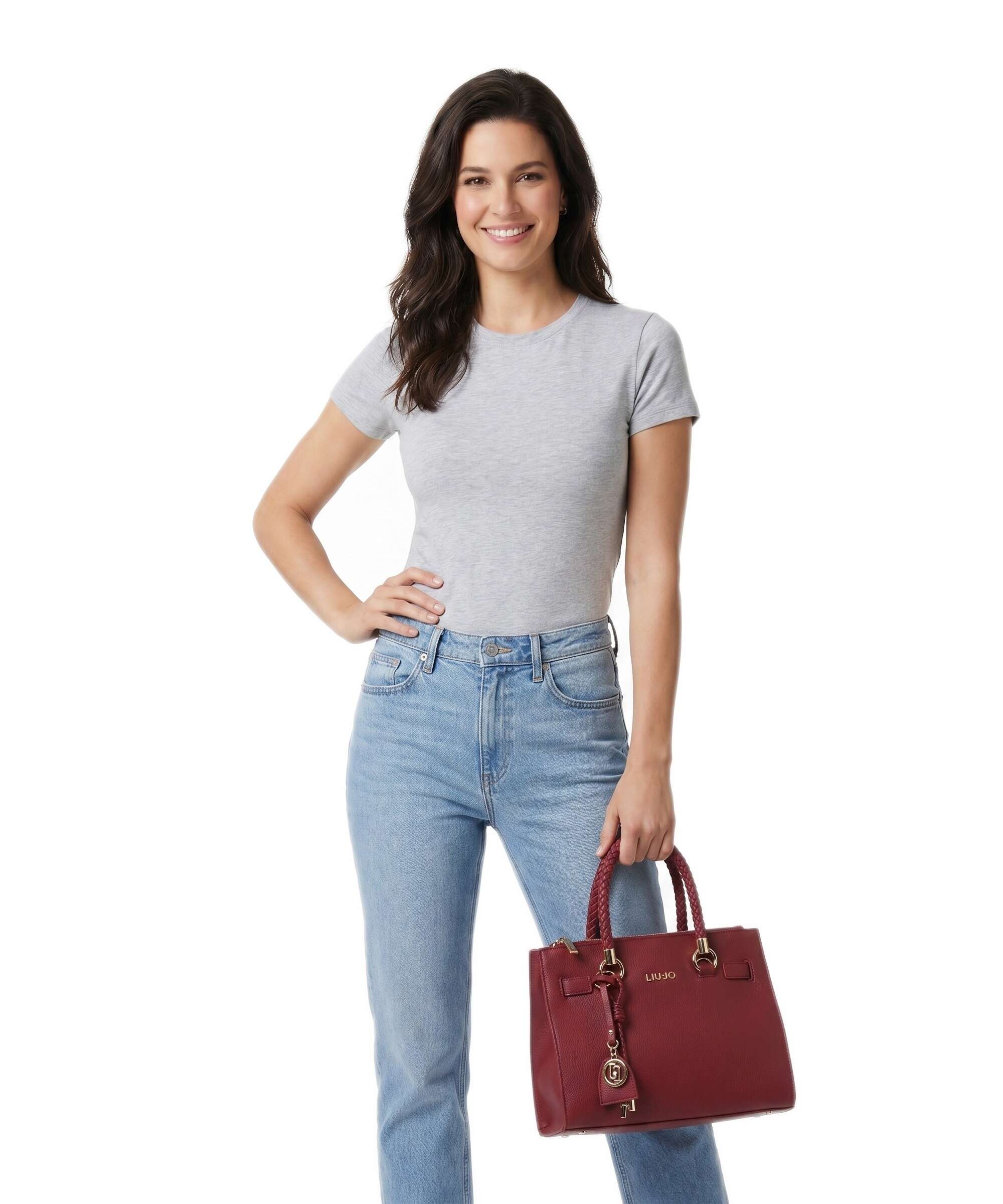 Liu Jo Manhattan S Handbag brick red