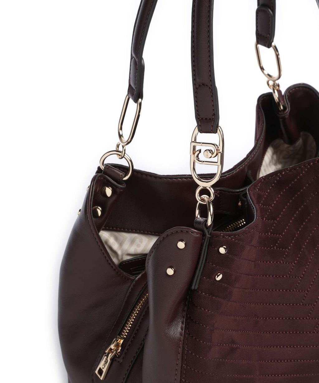 Liu Jo Cirry M Tote bag red aubergine