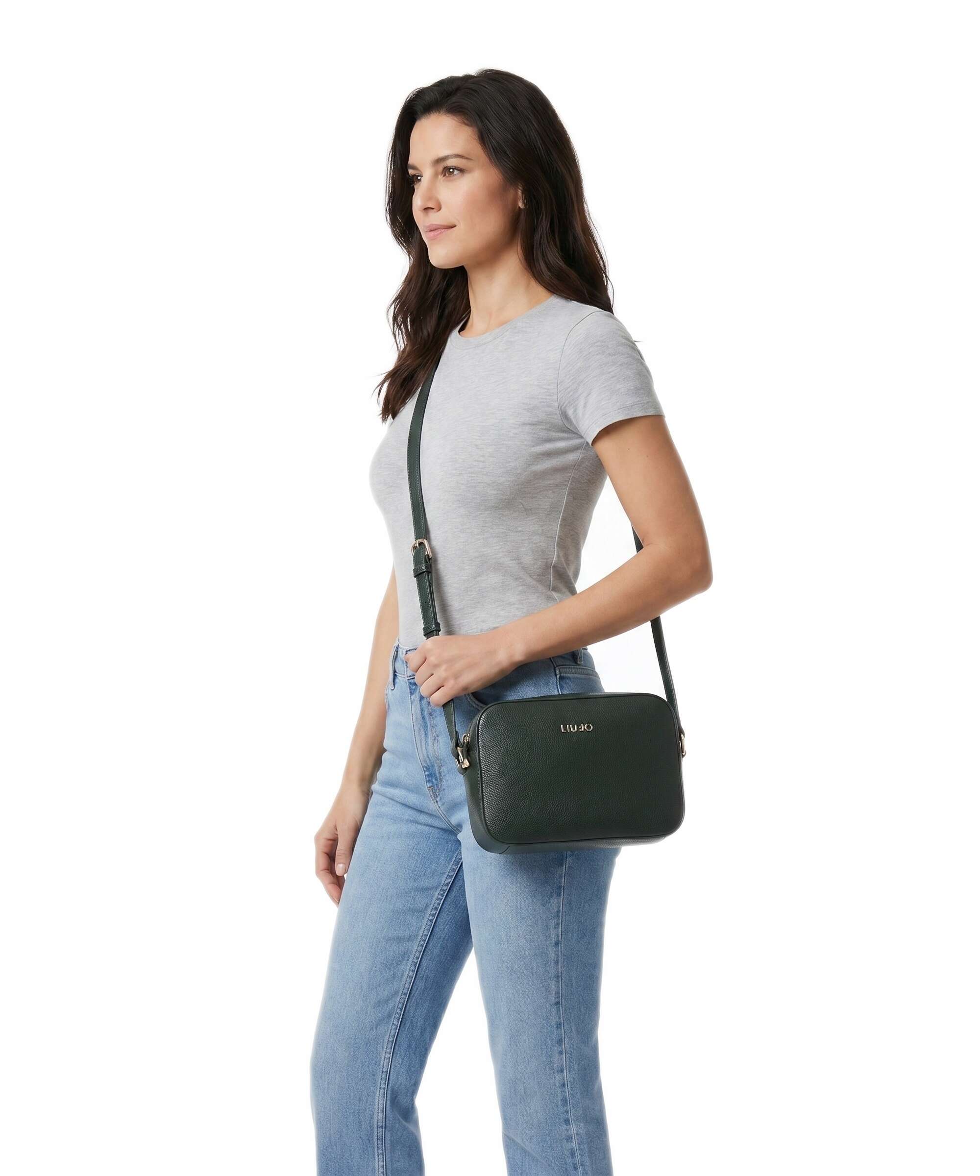 Liu Jo Manhattan M Crossbody bag foresta