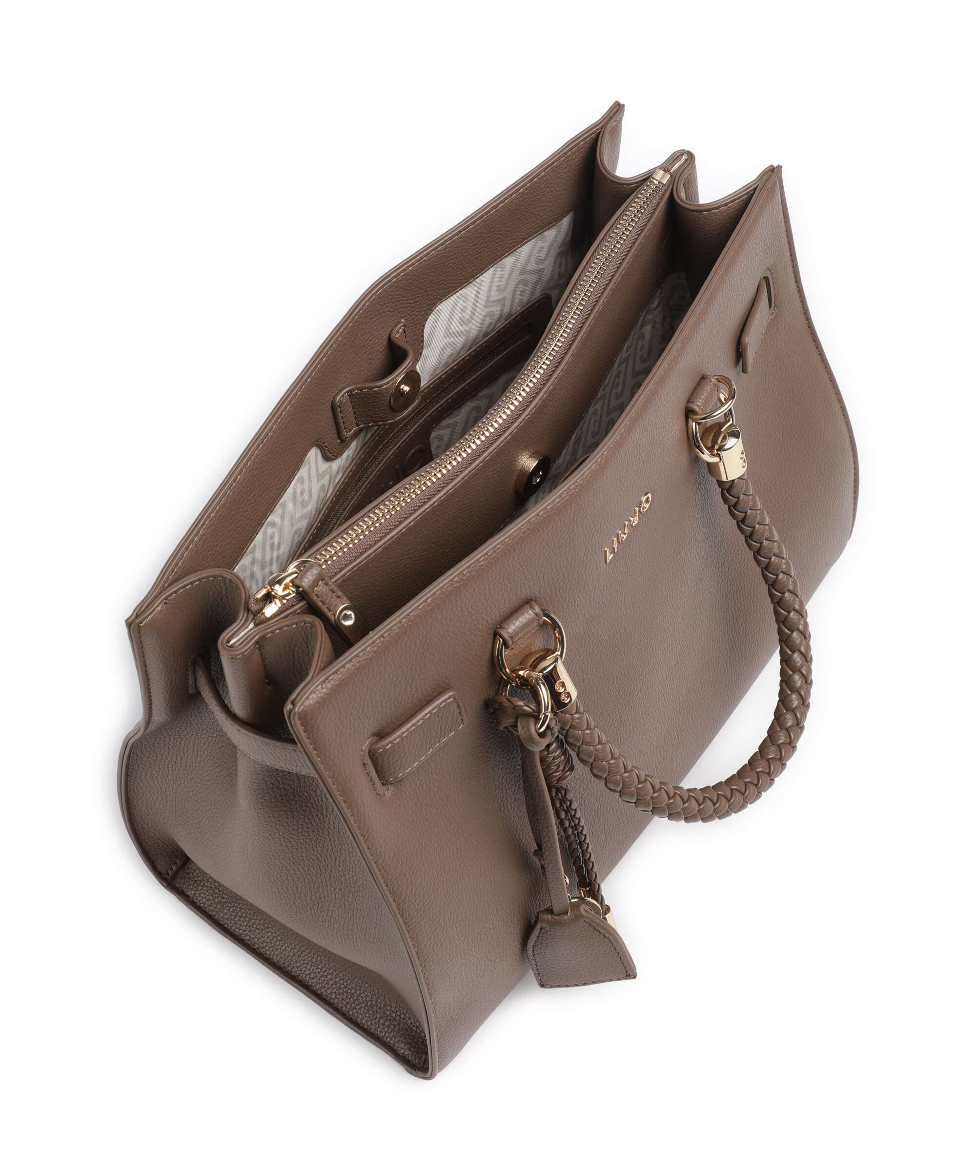 Liu Jo Manhattan M Handbag dark mocha