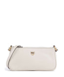 Pinko Half Moon Mini Crossbody tas bianco seta/antique gold