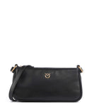 Pinko Half Moon Mini Crossbody tas nero/antique gold
