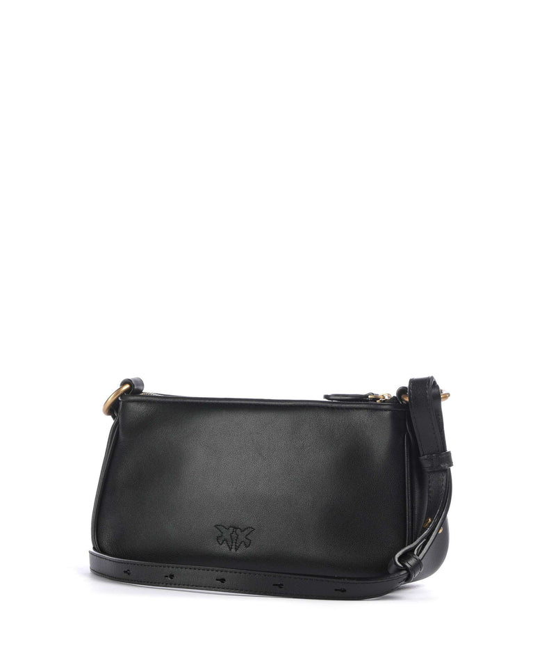 Pinko Half Moon Mini Crossbody bag nero/antique gold