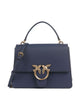 Pinko Love One Classic Handtas azzurro/antique gold