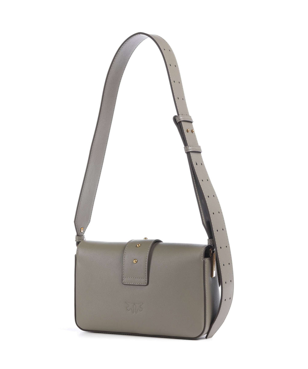 Pinko Love One Mini Slouchy Shoulder bag noce/antique gold