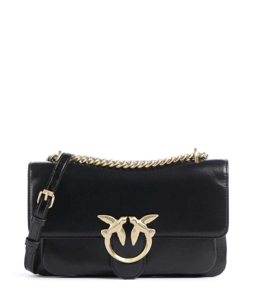 Pinko Love One Soft Mini Shoulder bag nero limousine/matt gold