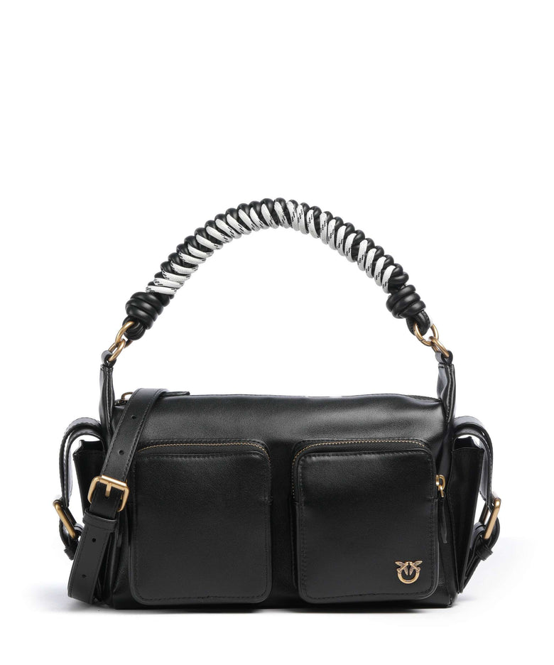 Pinko Cargo Shoulder bag nero/antique gold