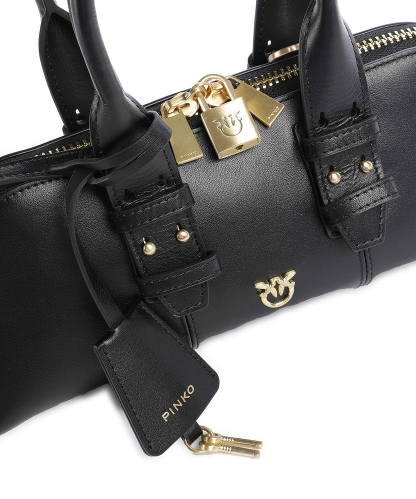 Pinko Bowling Horizontal Handbag nero limousine/matt gold