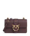 Pinko Love One Mini Crossbody tas cioccolato amaro/antique gold