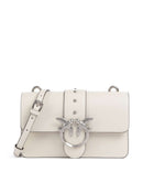 Pinko Love One Mini Crossbody tas bianco seta/old silver