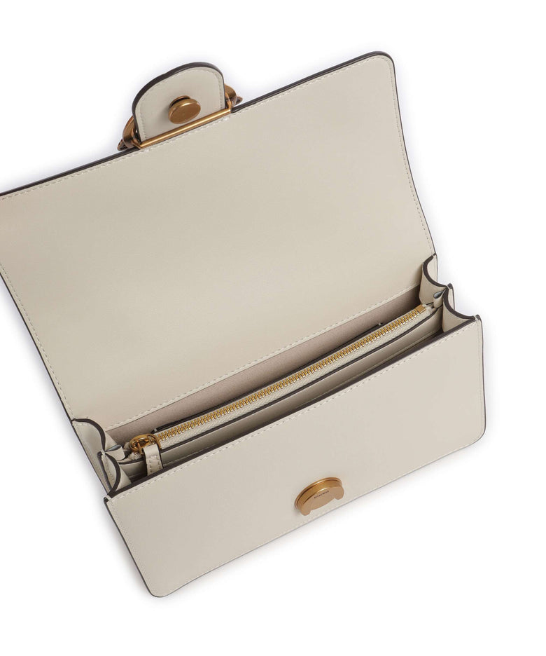 Pinko Love One Mini Crossbody bag bianco seta/antique gold