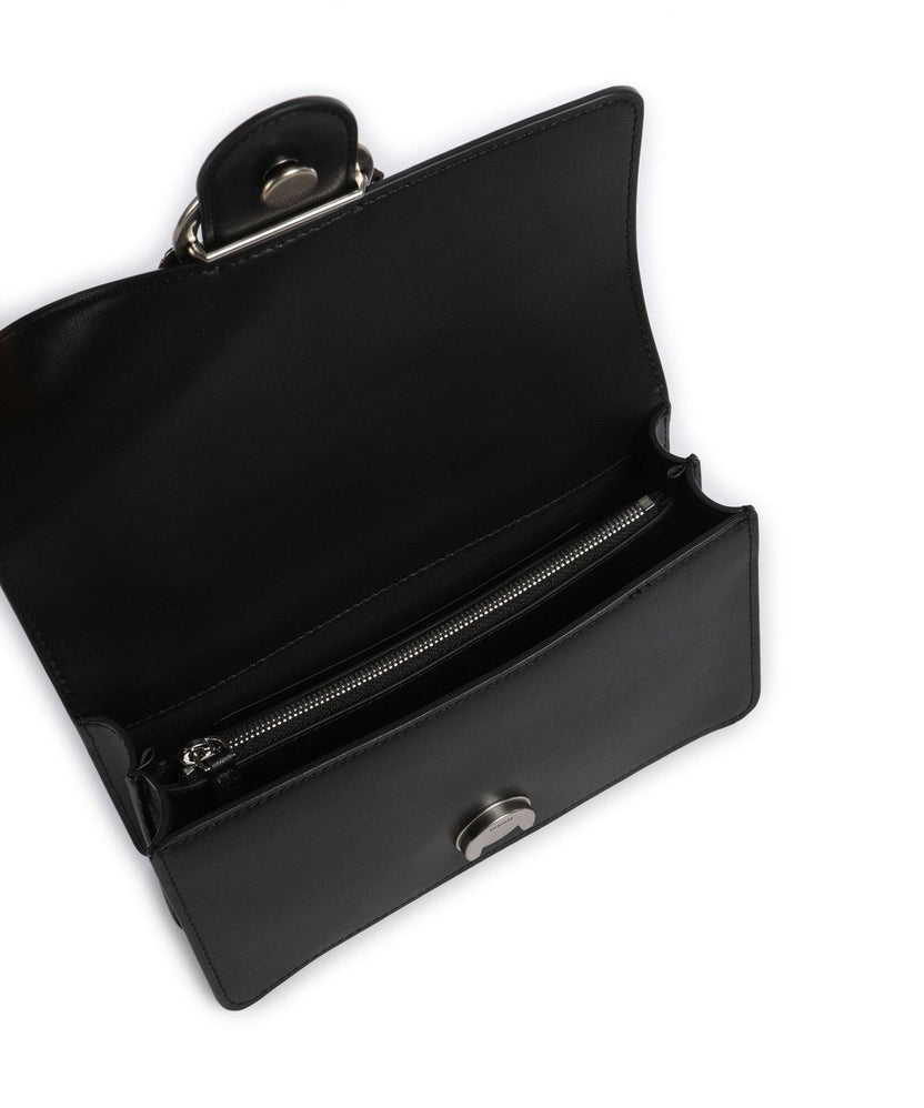 Pinko Love One Mini Crossbody bag nero/old silver